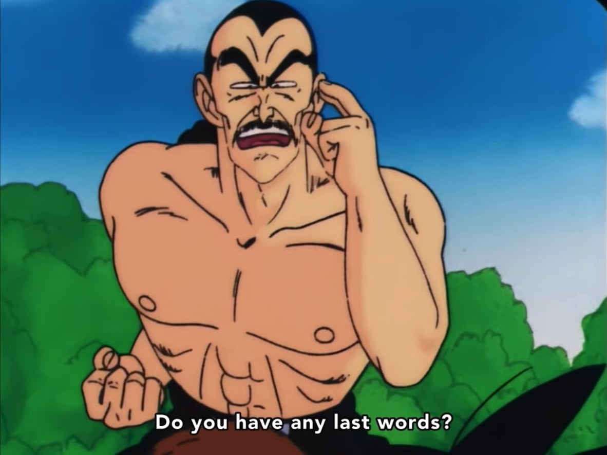 Tao Pai Pai combattant Goku dans un duel épique de Dragon Ball